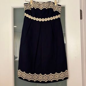 Strapless Lily Pulitzer dress